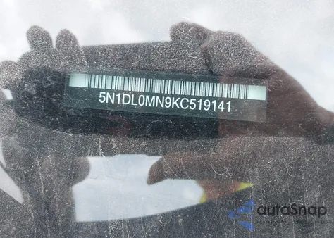 2019 Infiniti Qx60 Pure from USA, damaged, VIN 5N1DL0MN9KC519141